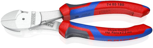 [180-7405180] KNIPEX HIGH LEV DIAGONAL CUTTER 180MM