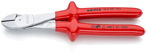 [180-7407250] KNIPEX 1000V DIAGONAL CUTTING NIPPERS 25