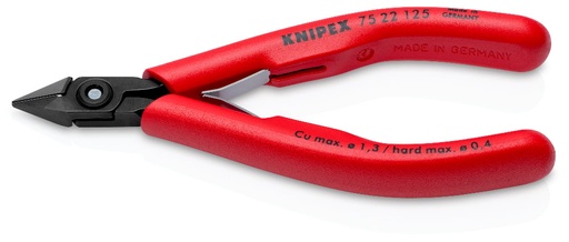 [180-7522125] KNIPEX DIAG CUTTING NIPPER 125MM (AF)