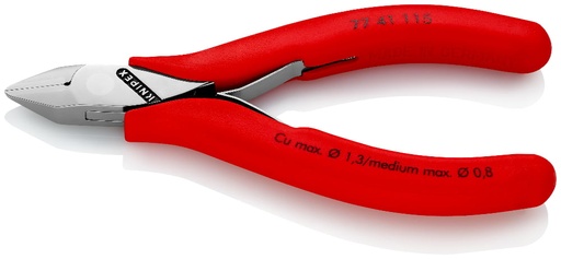 [180-7741115] KNIPEX DIAGONAL CUTTING NIPPERS (AF)