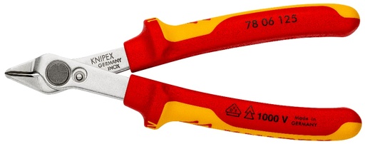 [180-7806125] KNIPEX 1000V SUPER KNIPS 125MM UNCARDED