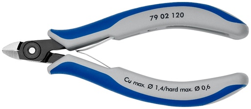 [180-7902120] KNIPEX PREC ELECTRONIC CUTTER 120MM (AF)