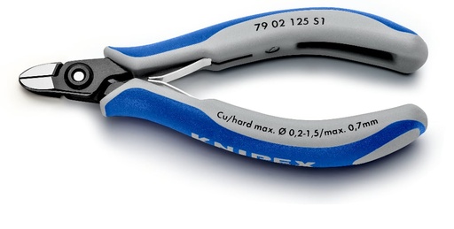 [180-7902125S1] KNIPEX CABLE LOOM SIDE CUTTING NIPPER-AF