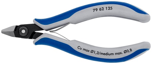 [180-7962125] KNIPEX PREC ELECTRONIC CUTTER 125MM (AF)