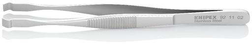 [180-921102] KNIPEX POSITIONING TWEEZERS S/STEEL (AF)