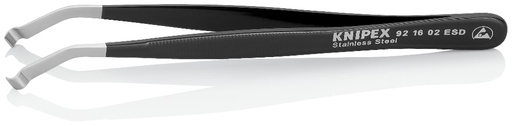 [180-921602ESD] KNIPEX POSITIONING TWEEZER ESD S/S (AF)