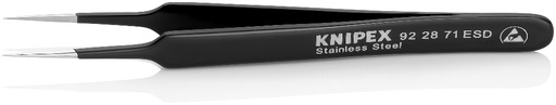 [180-922871ESD] KNIPEX PRECISION TWEEZERS ESD 110MM (AF)
