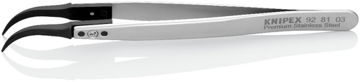[180-928103] KNIPEX TWEEZERS WITH EXCHANGEABLE (AF)