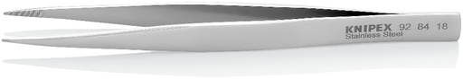 [180-928418] KNIPEX PRECISION TWEEZER RECT/BLUNT