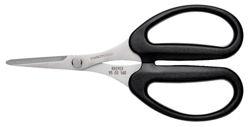 [180-9503160SB] KNIPEX SHEARS FOR KEVLAR FIBRES 160MM-AF