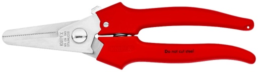[180-9505190] KNIPEX COMBINATION/CABLE SHEARS 190MM