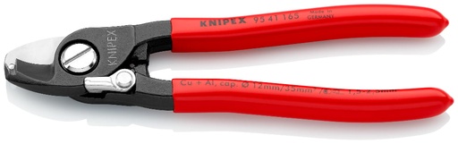 [180-9541165] KNIPEX CABLE SHEARS 165MM