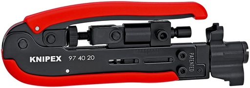 [180-974020SB] KNIPEX COMPRESSION TOOL FOR COAX