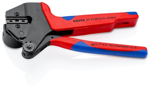 [180-974366EVO] KNIPEX CRIMP SYSTEM PLIERS FOR MC4 EVO 2