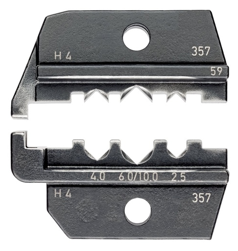 [180-974959] KNIPEX EXCHANGEABLE CRIMPING DIES (AF)