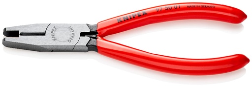 [180-975001] KNIPEX CRIMP PLIER W SIDE CUT 125MM (AF)