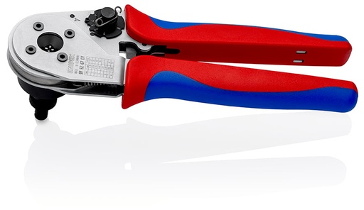 [180-975267DT] KNIPEX FOUR-MANDREL CRIMP PLIER 230MM-AF
