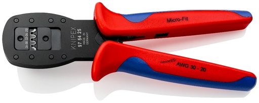 [180-975425] KNIPEX CRIMP PL FOR MICRO PLUGS 190MM-AF