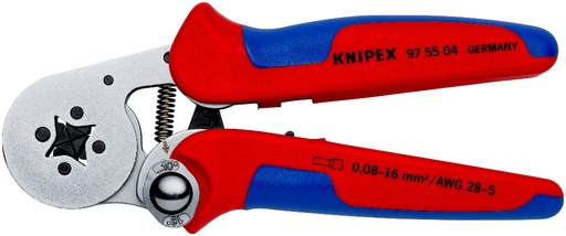 [180-975504] KNIPEX SELF ADJUSTING CRIMPING PLIER