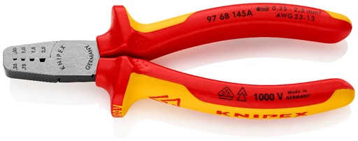 [180-9768145A] KNIPEX 1000V CRIMPING PLIERS