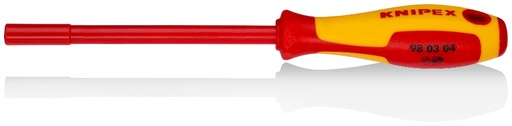 [180-980304] KNIPEX 1000V NUT DRIVER 4 X 200MM (AF)