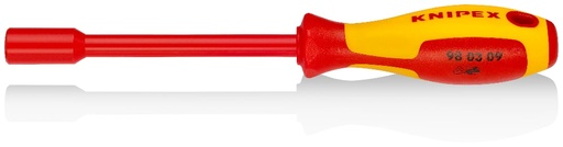 [180-980309] KNIPEX NUT DRIVER 1000V 98-03 9MM