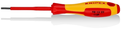 [180-981325] KNIPEX HEX SCREW DRIVER 2.5X75MM 1000V