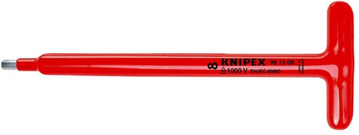 [180-981508] KNIPEX 1000V S/DRIVER W/T-HANDLE 250MM