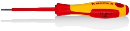 [180-982025] KNIPEX 1000V  VDE S/DRIVER 2.5 X 75MM