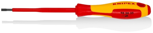 [180-982035] KNIPEX 1000V  VDE S/DRIVER 3.5 X 100MM