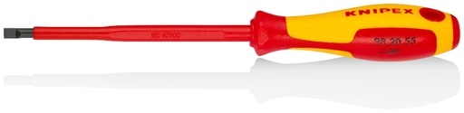 [180-982055] KNIPEX 1000V  VDE S/DRIVER 5.5 X 125MM