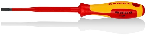 [180-982055SL] KNIPEX 1000V S/DRIVER SLIM 5.5 X 200MM