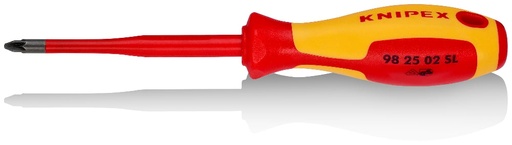 [180-982502SL] KNIPEX 1000V S/DRIV SLIM 210MM PZ2 (AF)