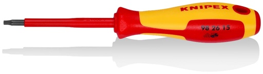 [180-982615] KNIPEX 1000V TORX S/DRIVER TX15 x 80MM