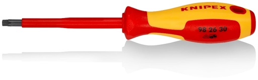 [180-982630] KNIPEX 1000V TORX S/DRIVER TX30 x 100MM