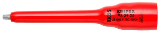 [180-982925] KNIPEX 1000V 3/8" SQ DR SOCKET TX25 (AF)