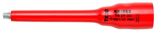[180-982930] KNIPEX 1000V 3/8" SQ DR SOCKET TX30 (AF)