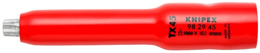 [180-982945] KNIPEX 1000V 3/8" SQ DR SOCKET TX45 (AF)