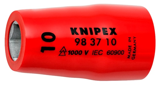 [180-983710] KNIPEX 1000V HEX SOCKET 3/8IN DR (10MM)