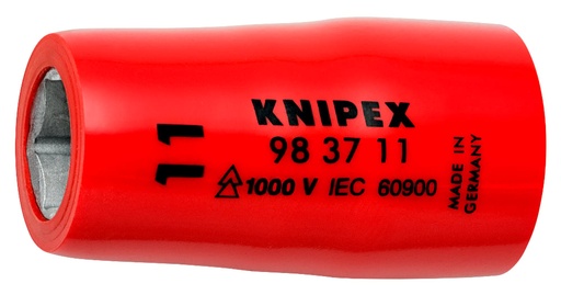 [180-983711] KNIPEX 1000V HEX SOCKET 3/8IN DR (11MM)