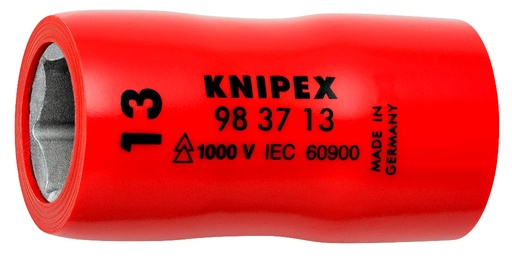 [180-983713] KNIPEX 1000V HEX SOCKET 3/8IN DR (13MM)