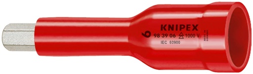 [180-984905] KNIPEX 1000V HEX SOCKET 1/2IN DR. 5MM-AF