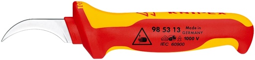 [180-985313] KNIPEX DISMANTLING KNIFE 1000V