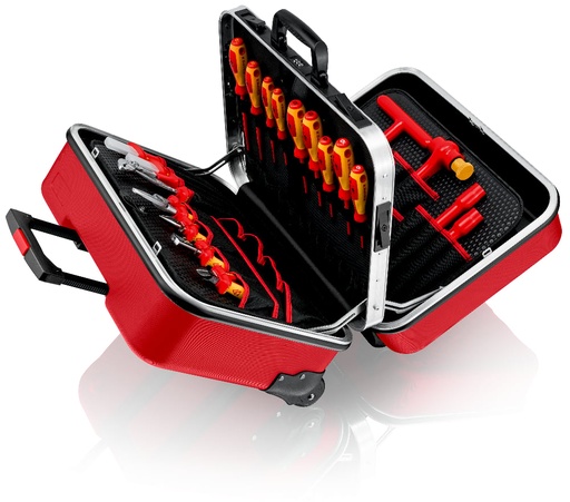 [180-989915] KNIPEX 1000V TOOL CASE KIT 43 PIECE (AF)
