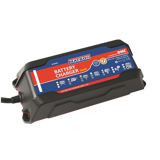 [180-AE300E] MATSON AUTO EXACT 3.0AMP SMART CHARGER