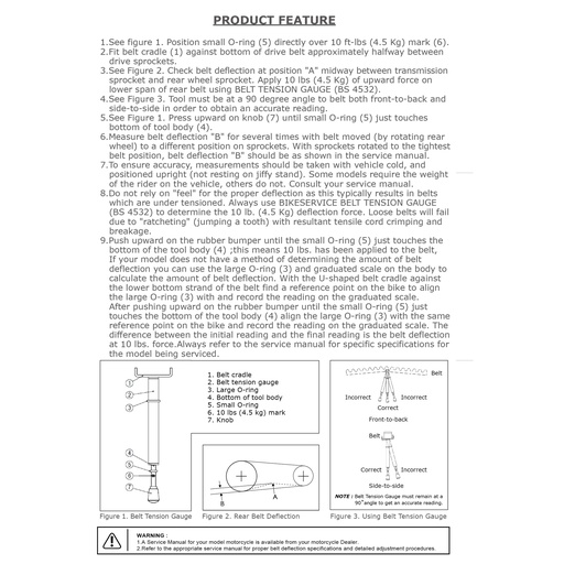 [180-BS4532] BELT TENSION GAUGE