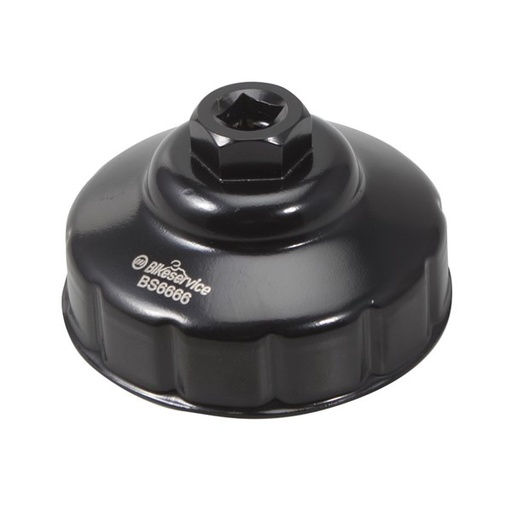 [180-BS6666] CUP OIL FILTER WRENCH 76MM-12F