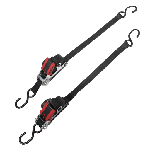 [180-BS80034] RETRACTABLE RATCHET TIE DOWN 4.5M