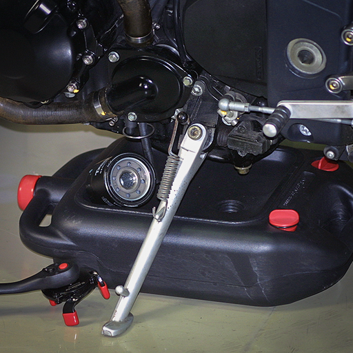 [180-BS8006] PORTABLE OIL DRAIN CAN 4L