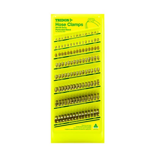 [180-CM4HC] CM4HC Clamp Merchandiser - Part Stainless Steel Perforated